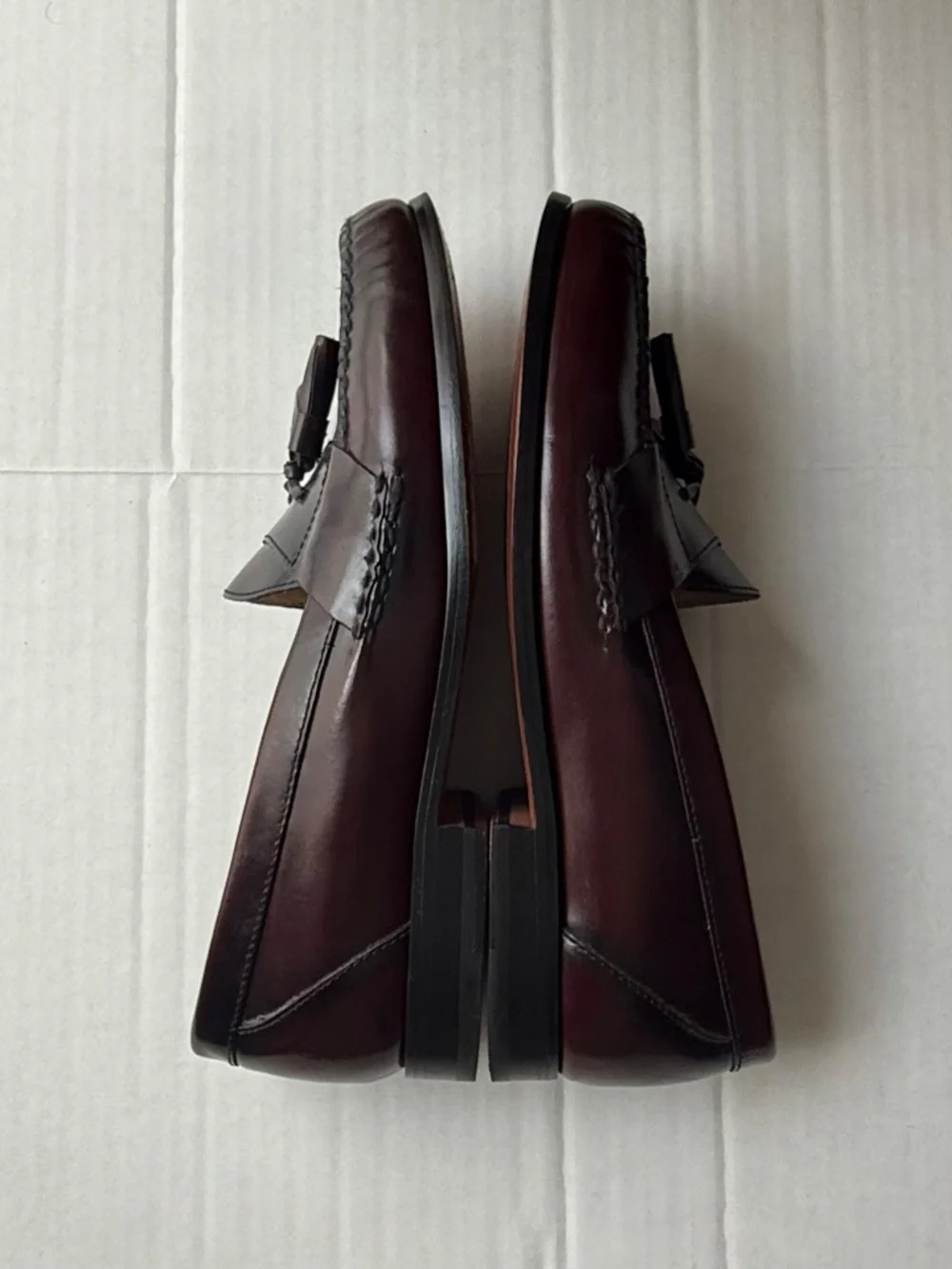 Bass Harrison Leather Loafers